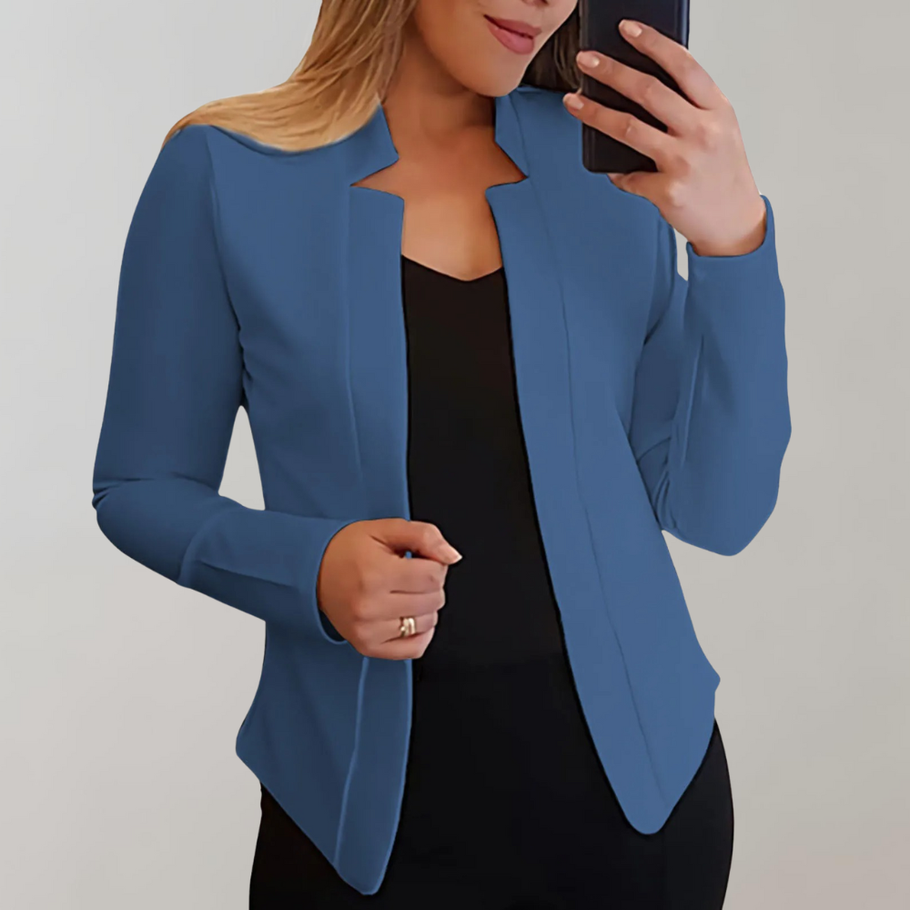 Eva – Modischer Offener Blazer Für Frauen