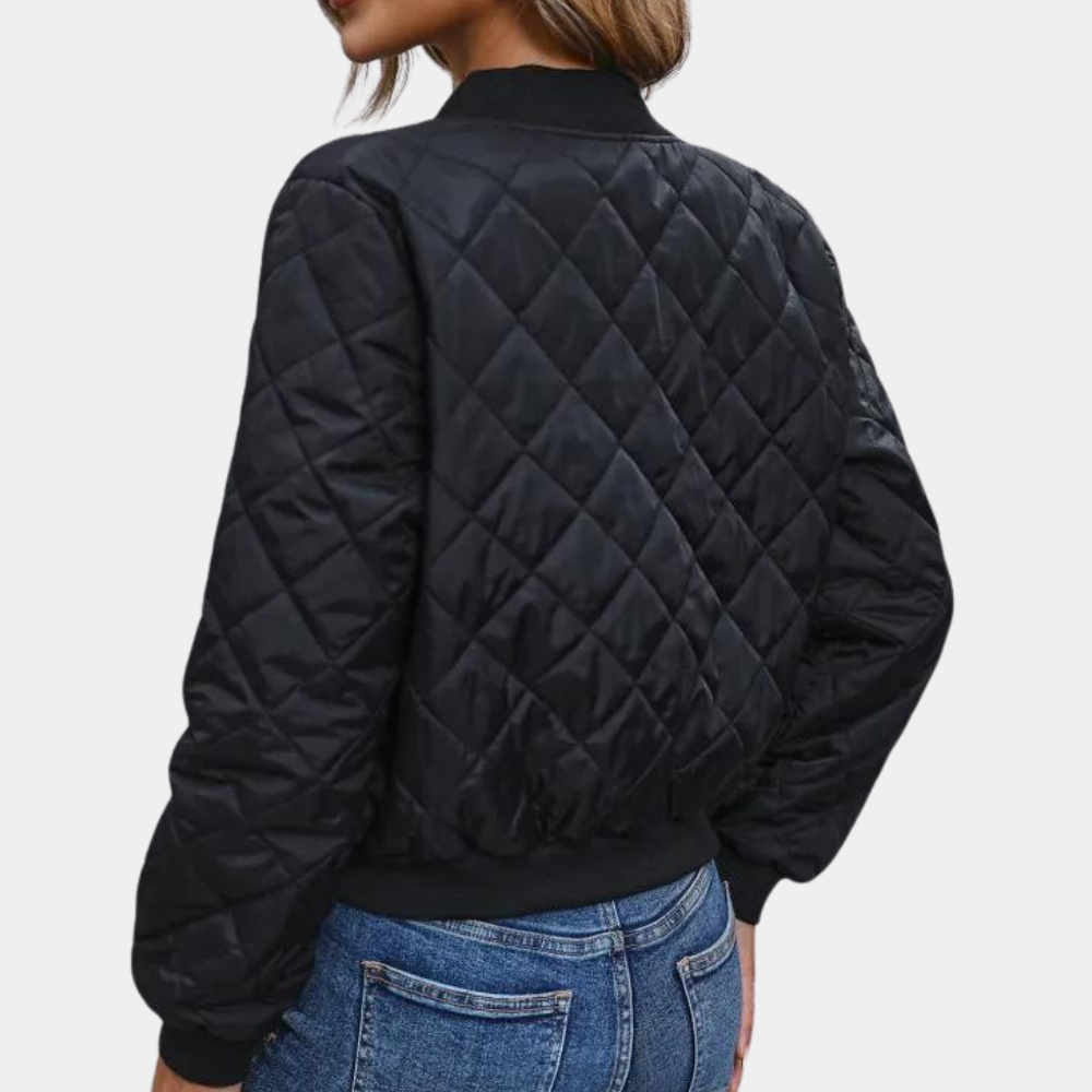 Marita - Gefütterte Damen Bomberjacke Übergangsjacke