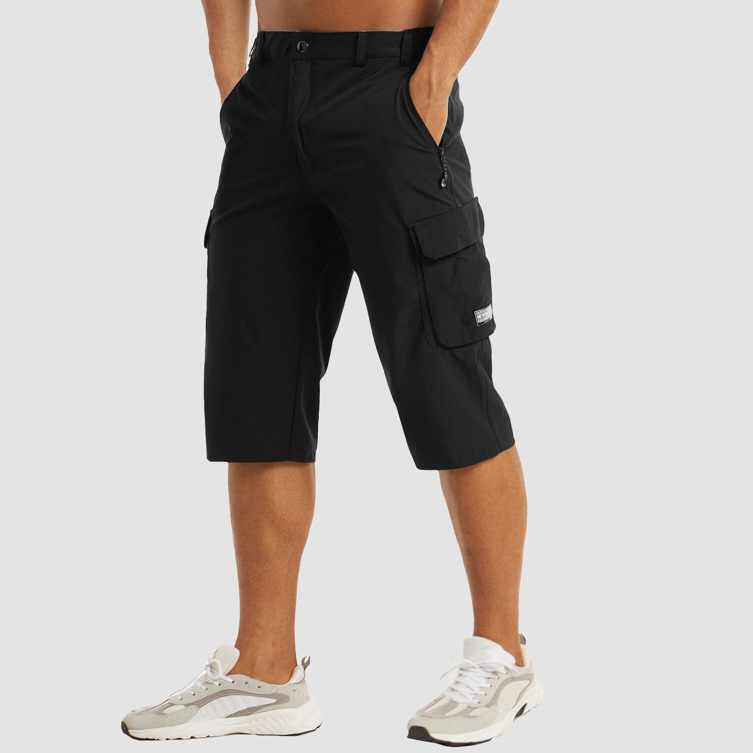 Carl – Herren Cargo Shorts Schnell Trocknend Lässig Sommer 5