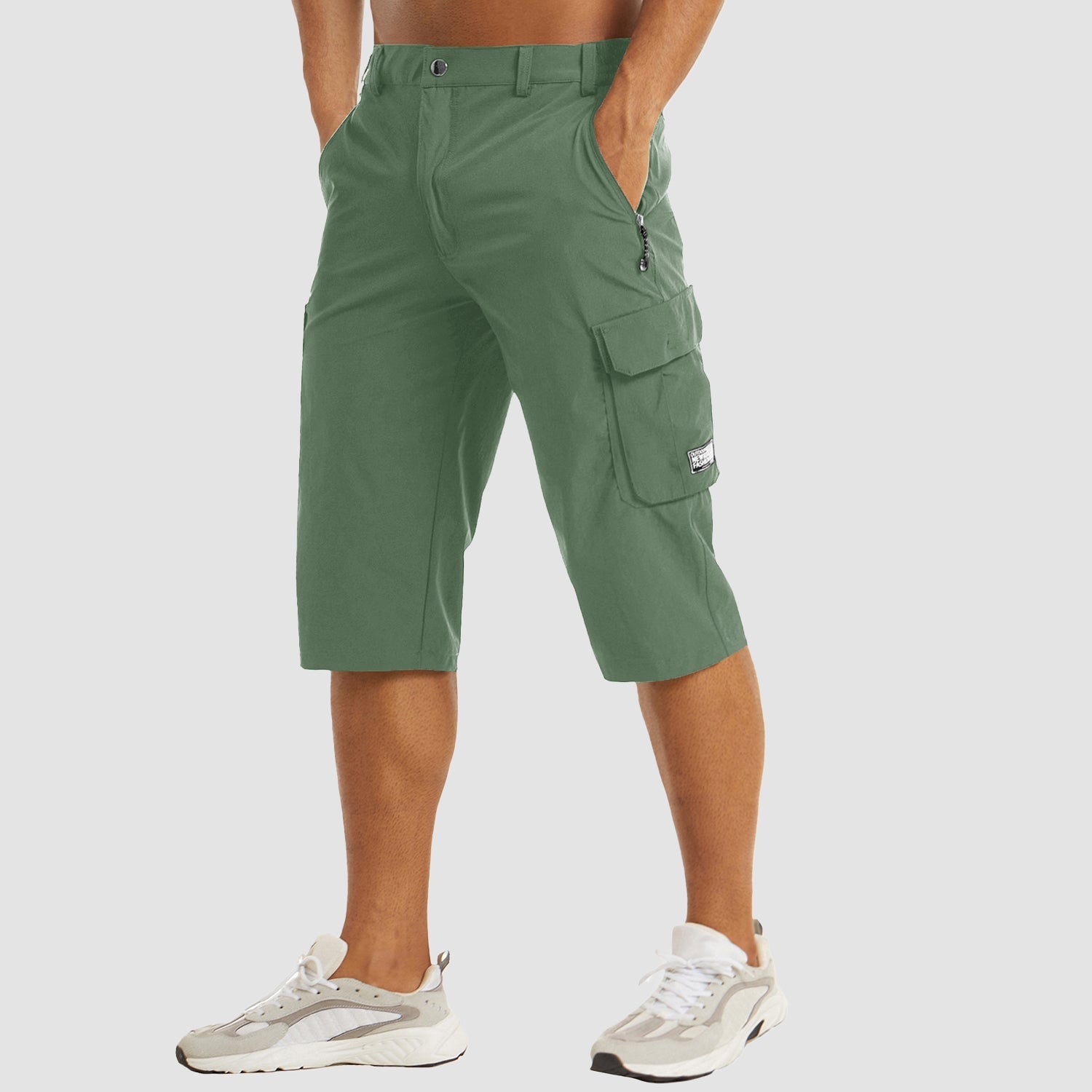 Carl – Herren Cargo Shorts Schnell Trocknend Lässig Sommer 6