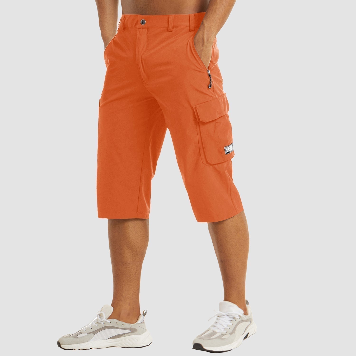 Carl – Herren Cargo Shorts Schnell Trocknend Lässig Sommer 9