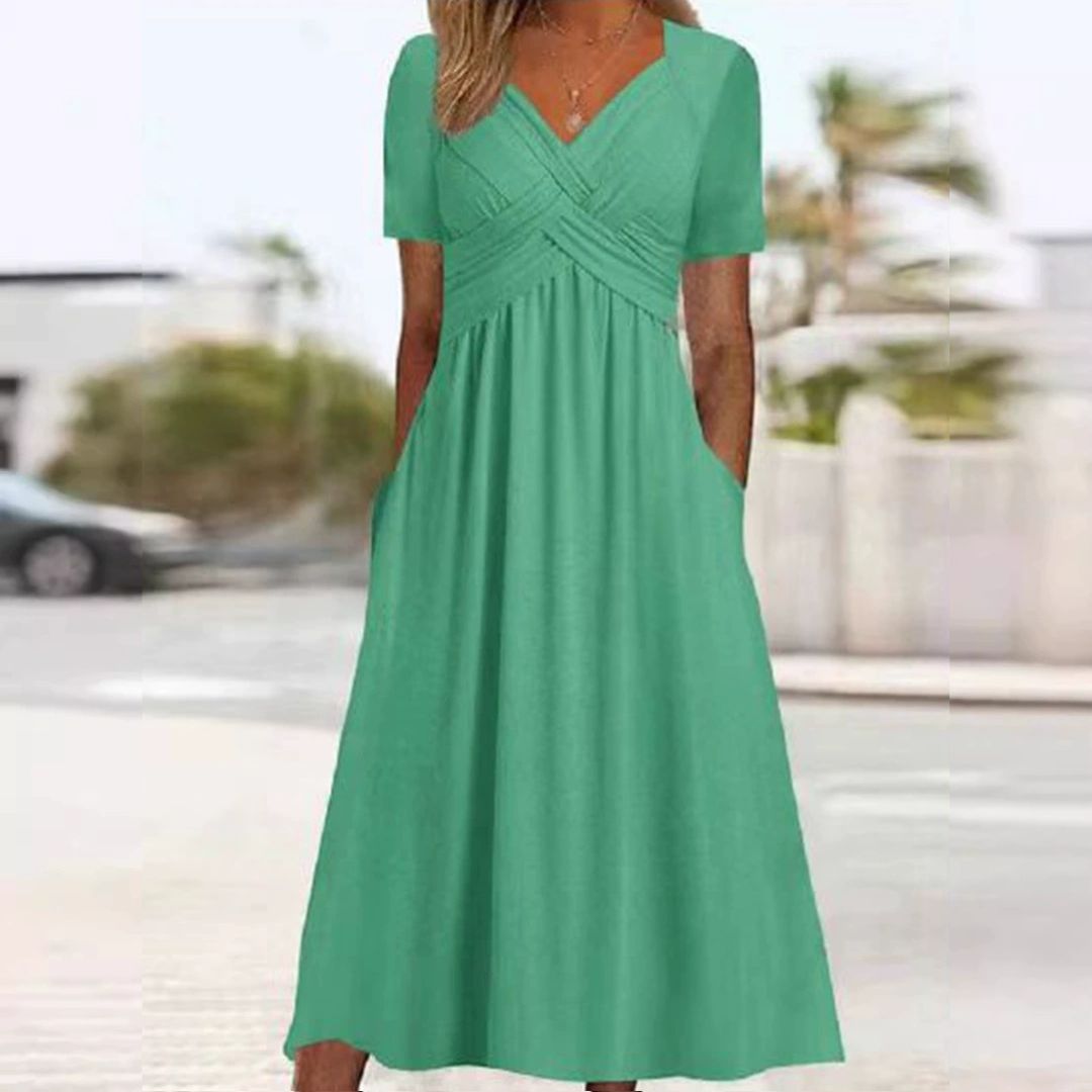 Carlota– Elegantes Damenkleid Grün