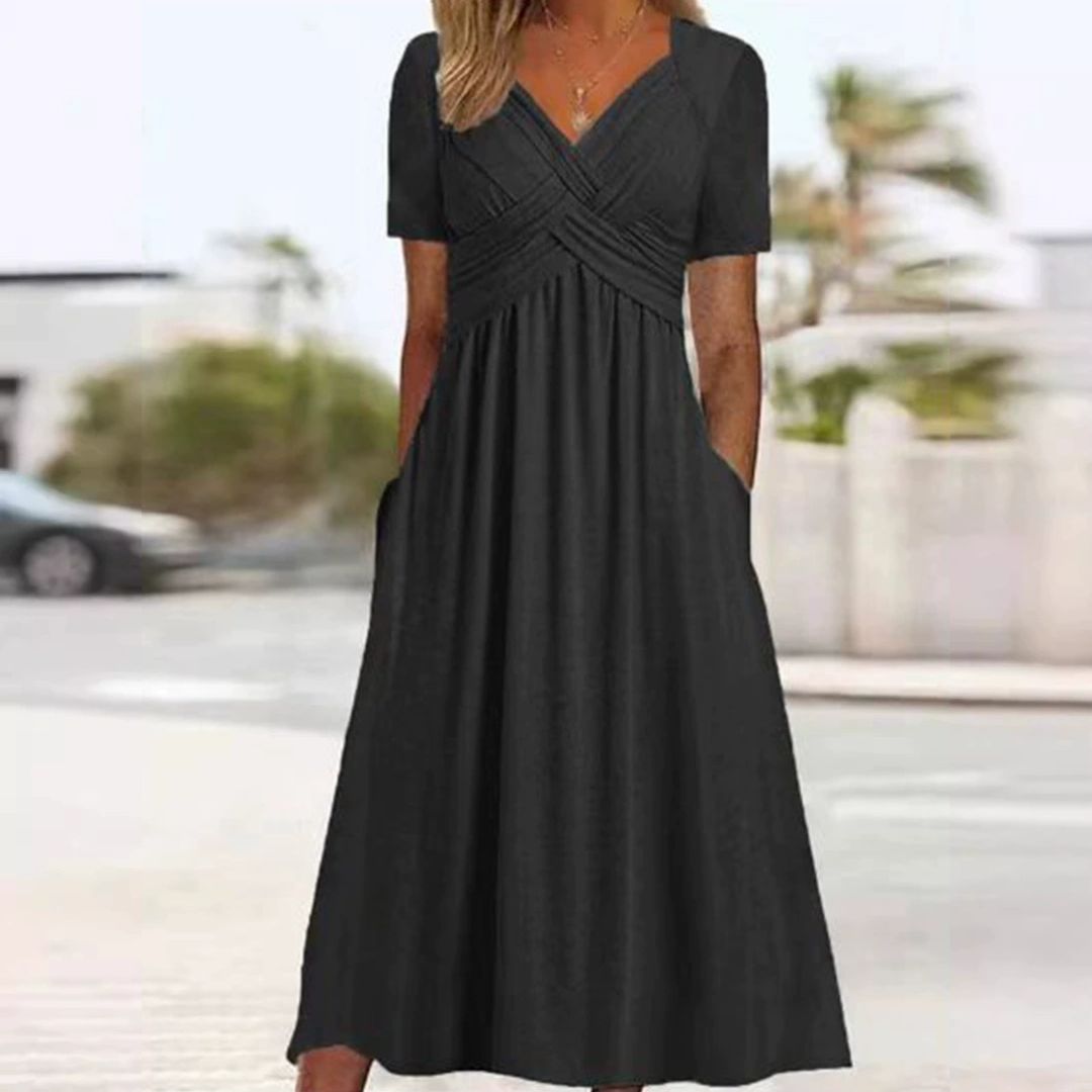 Carlota– Elegantes Damenkleid Schwarz