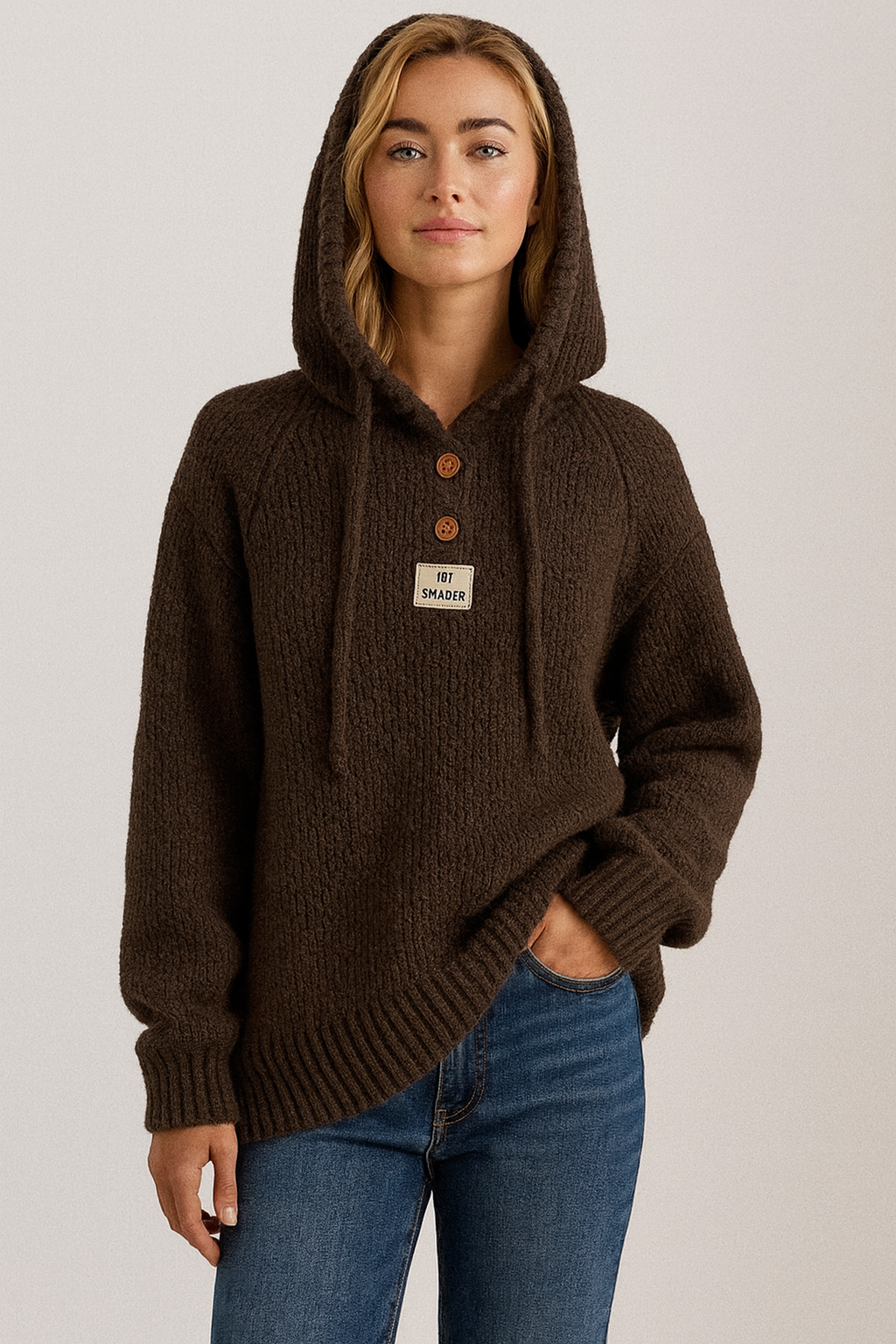 Gisla - Damen Hoodie Long Sleeve Sweater Herbstlich & Stylisch