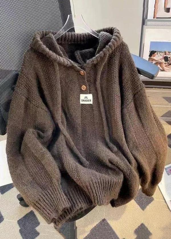 Gisla - Damen Hoodie Long Sleeve Sweater Herbstlich & Stylisch