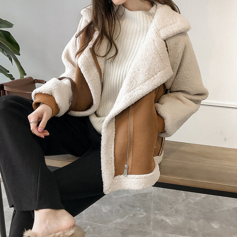 Gertrud – Eleganter Kuscheliger Wintermantel