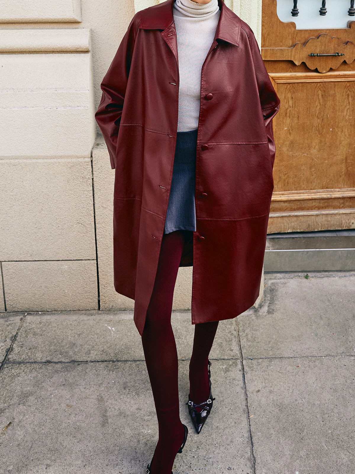 Anja – Lange Jacke Mit Zeitlosem Stil