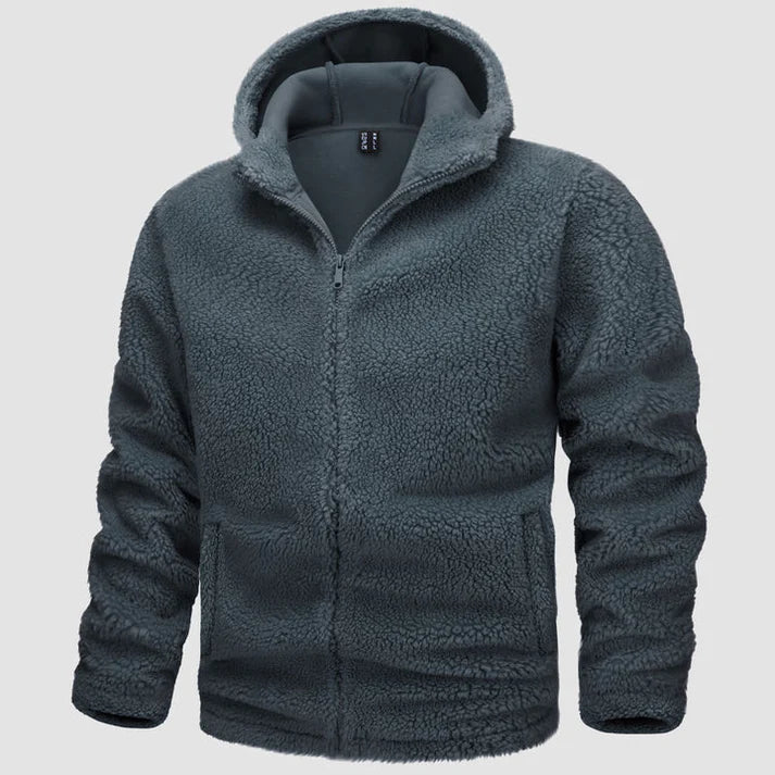Gideon – Warme Herrenjacke mit Kapuze Winter