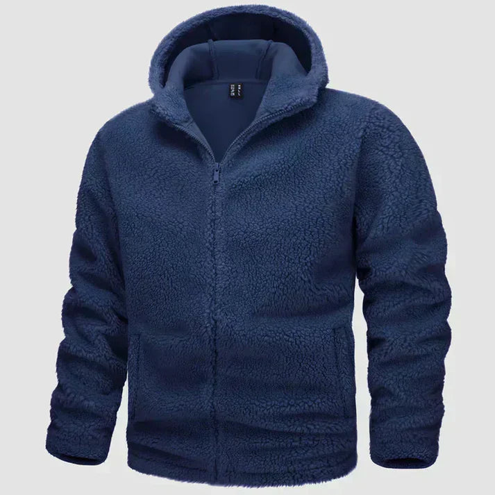 Gideon – Warme Herrenjacke mit Kapuze Winter