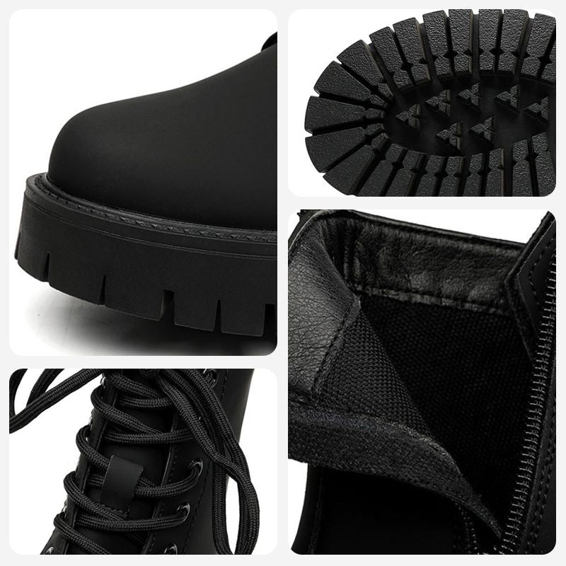 Daylan - Lange Stiefel aus weichem Leder für Herren