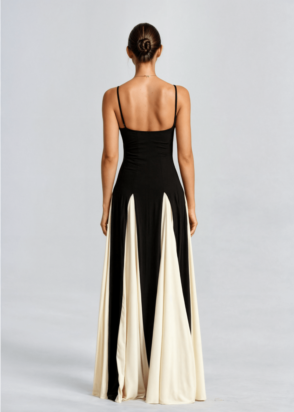 Deborah – Maxikleid Damen Elegant Fließend Festlich Look 5