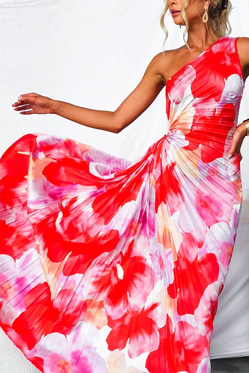 Diana – Plissiertes Sommerkleid Damen Leicht Elegant Luftig 4