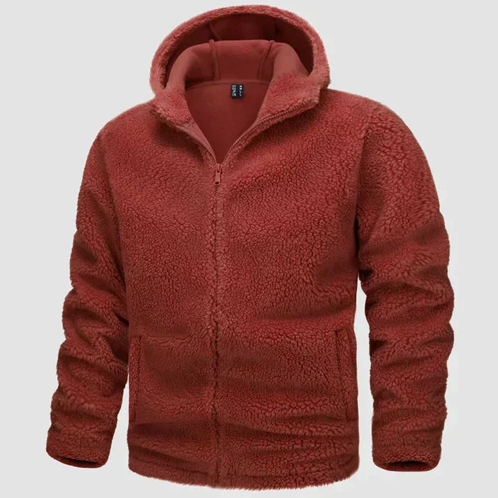 Gideon – Warme Herrenjacke mit Kapuze Winter
