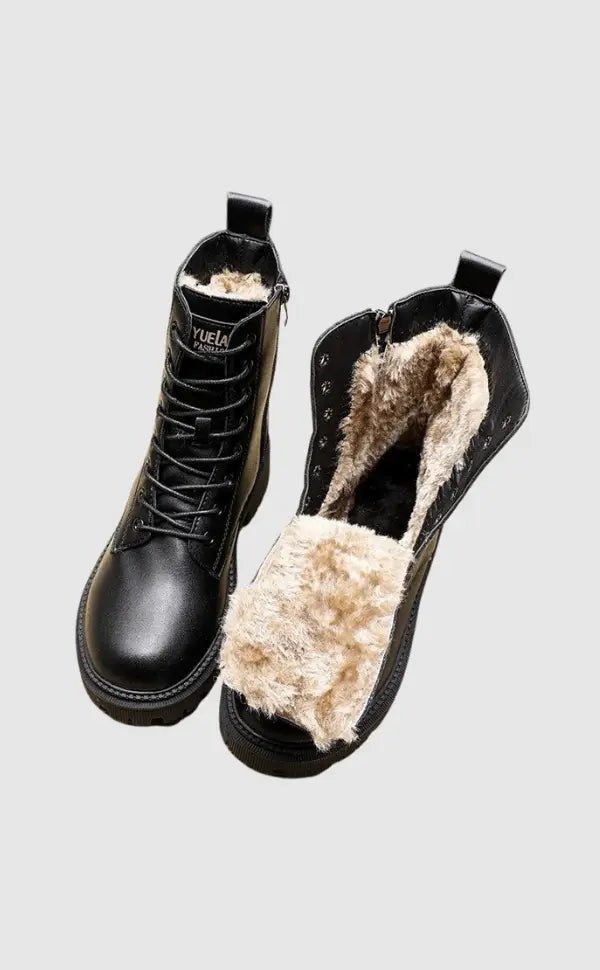 Tanja - Stiefel Premium Leder Warm Elegant Rutschfest