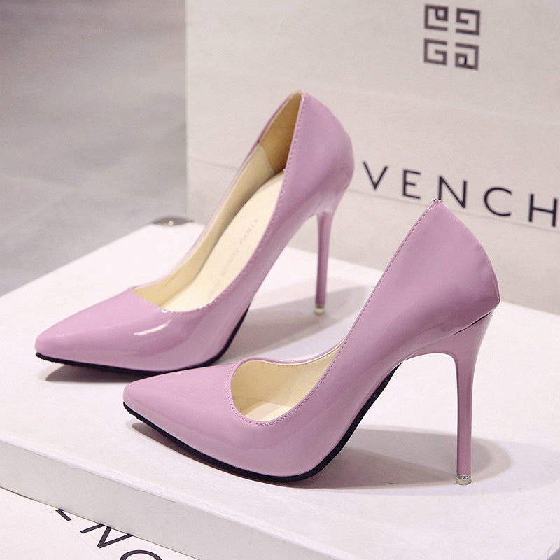 Elenora - Damen High Heels mit spitzer Kappe – Elegante Pumps für festliche Anlässe und Büro Rosa