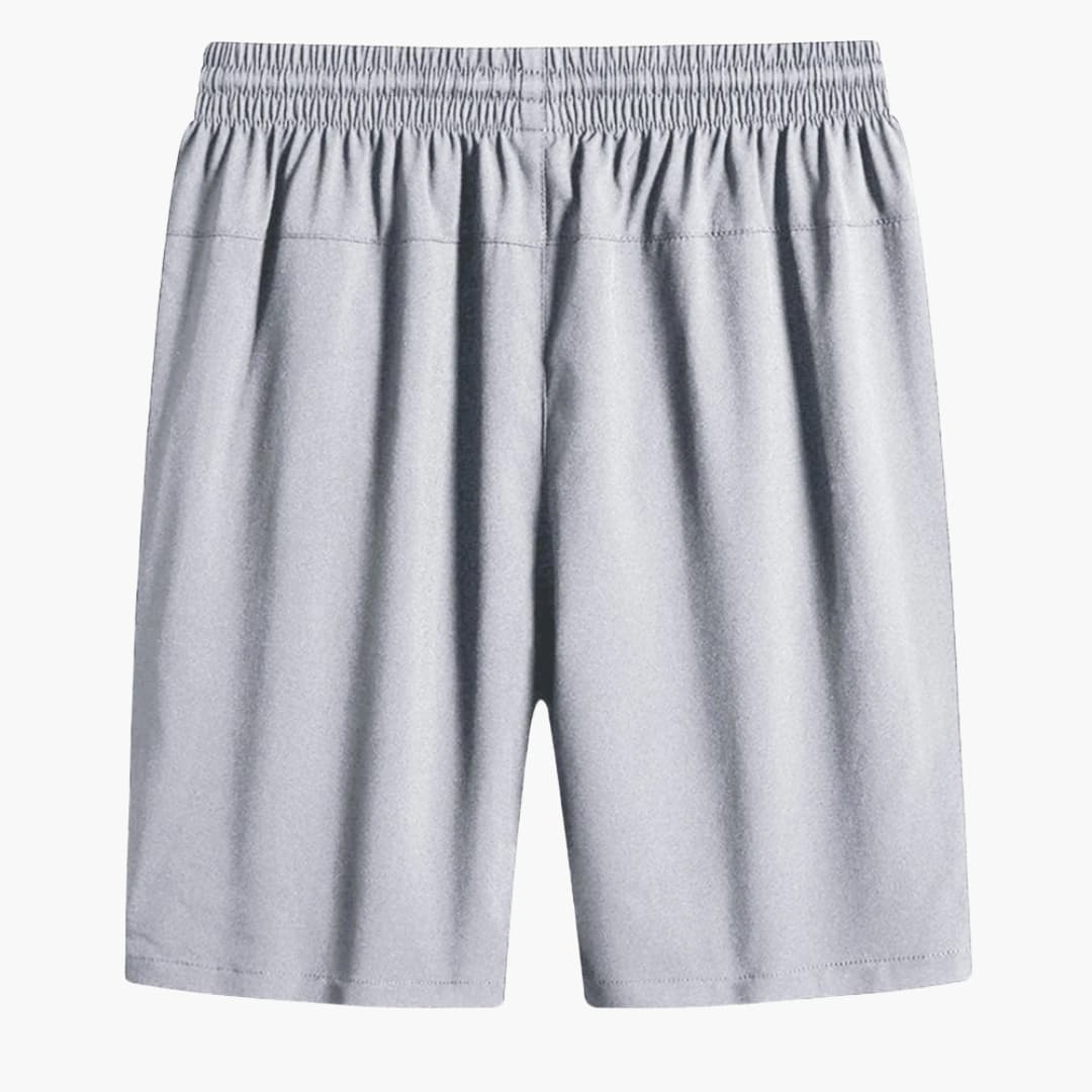 Faber - Herren Sommer Shorts mit Reißverschlusstaschen Hellgrau