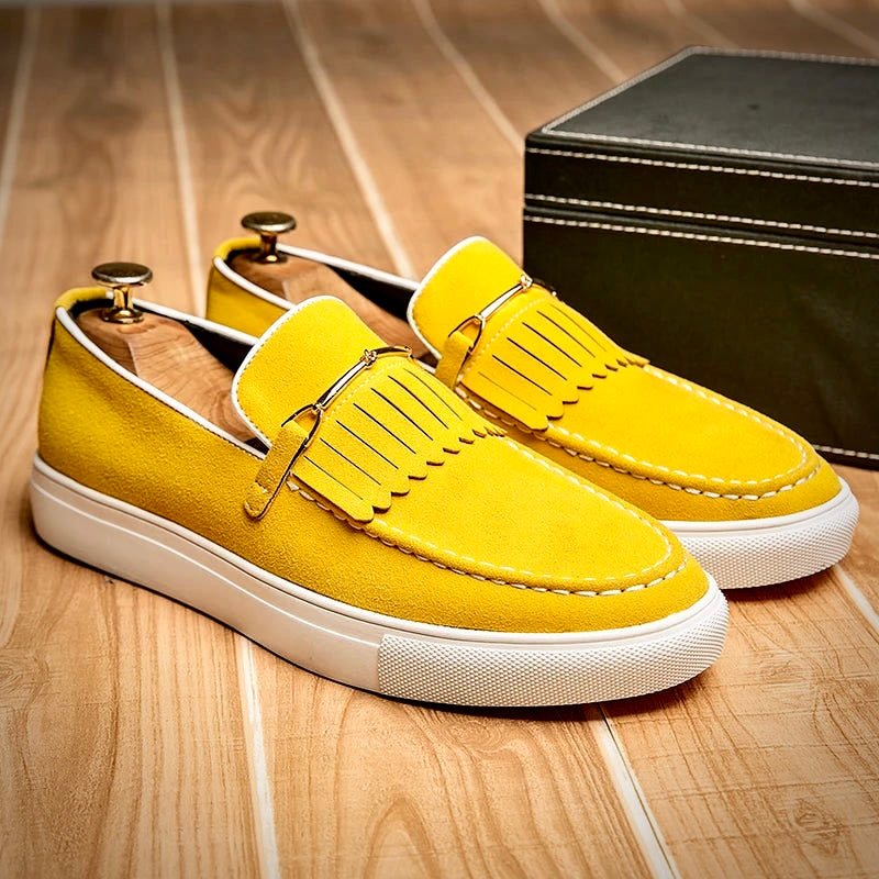Falk – Elegante Herren Loafer Aus Hochwertigem Wildleder 1