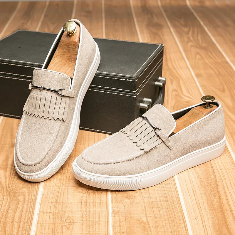 Falk – Elegante Herren Loafer Aus Hochwertigem Wildleder 11