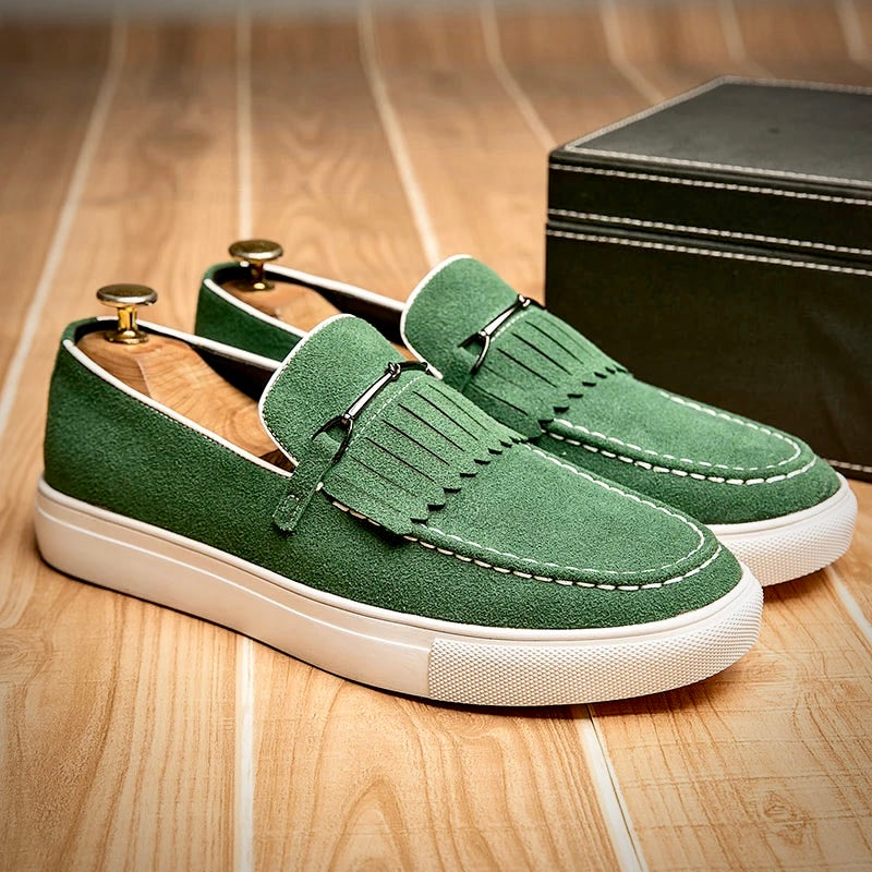 Falk – Elegante Herren Loafer Aus Hochwertigem Wildleder 3