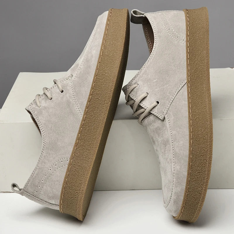 Falko – Herren Wildleder-Sneaker Hochwertig Und Stilvoll 4