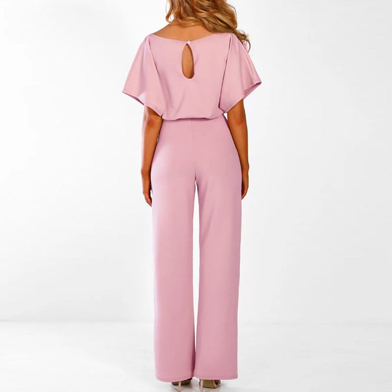 Fiona – Schlichter Jumpsuit Damen Elegant Sommer Look 3