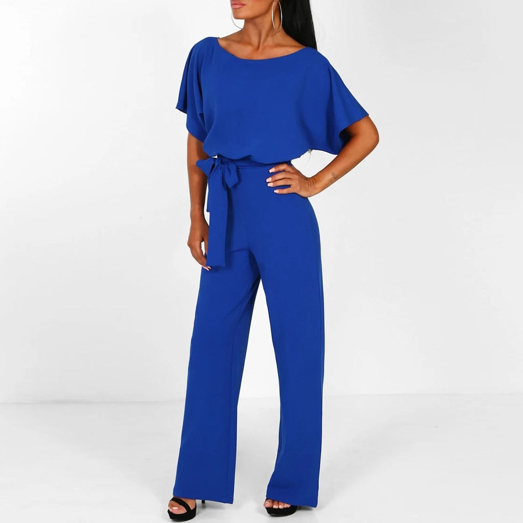 Fiona – Schlichter Jumpsuit Damen Elegant Sommer Look 5
