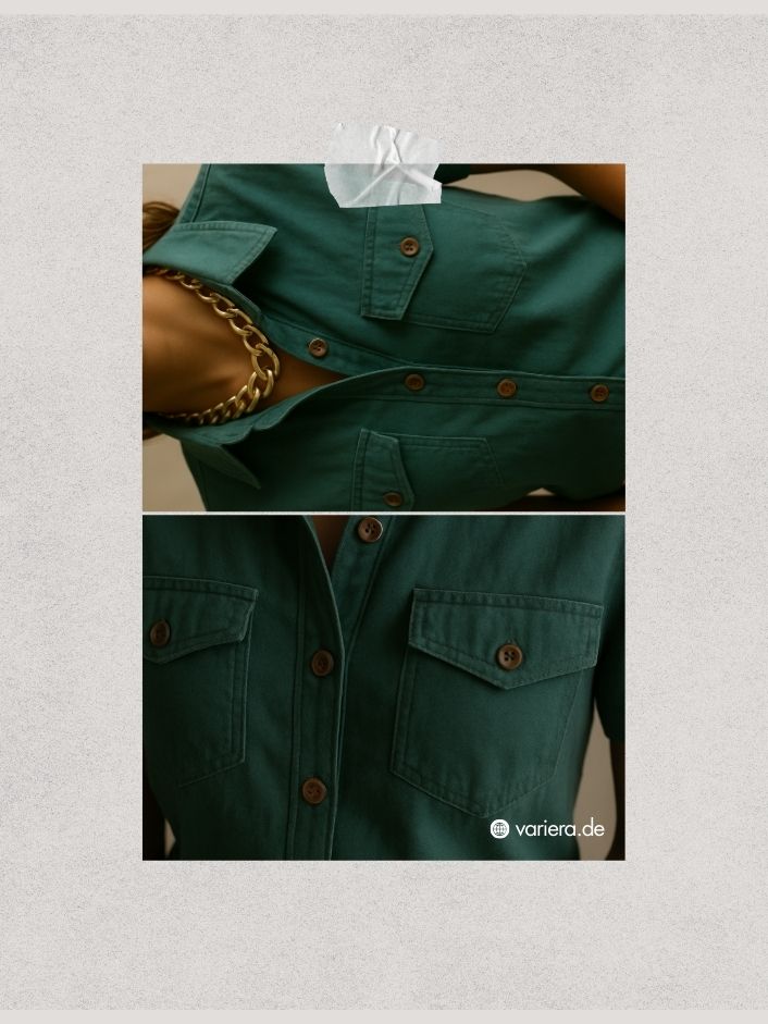 Florence - Kurzärmelige Streetwear-Bluse