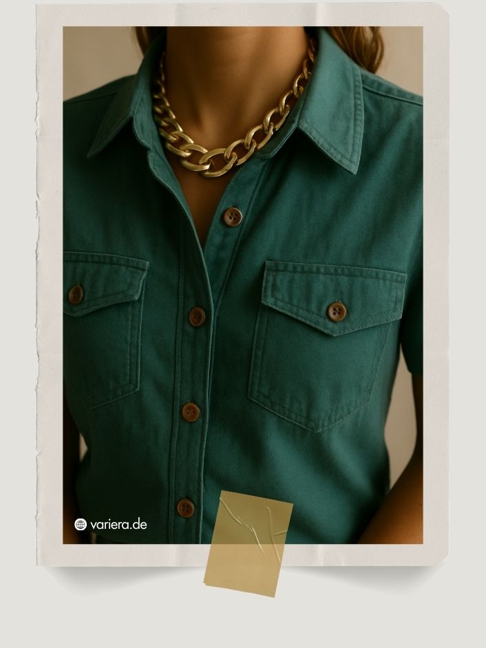 Florence - Kurzärmelige Streetwear-Bluse