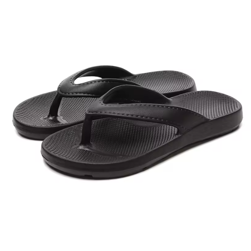 Florentina- Leichte Rutschfeste Sommerslipper Für Damen Schwarz 3