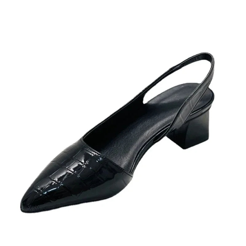 Florentina - Sandalen Mit Geschlossener Spitze Für Damen Schwarz 4