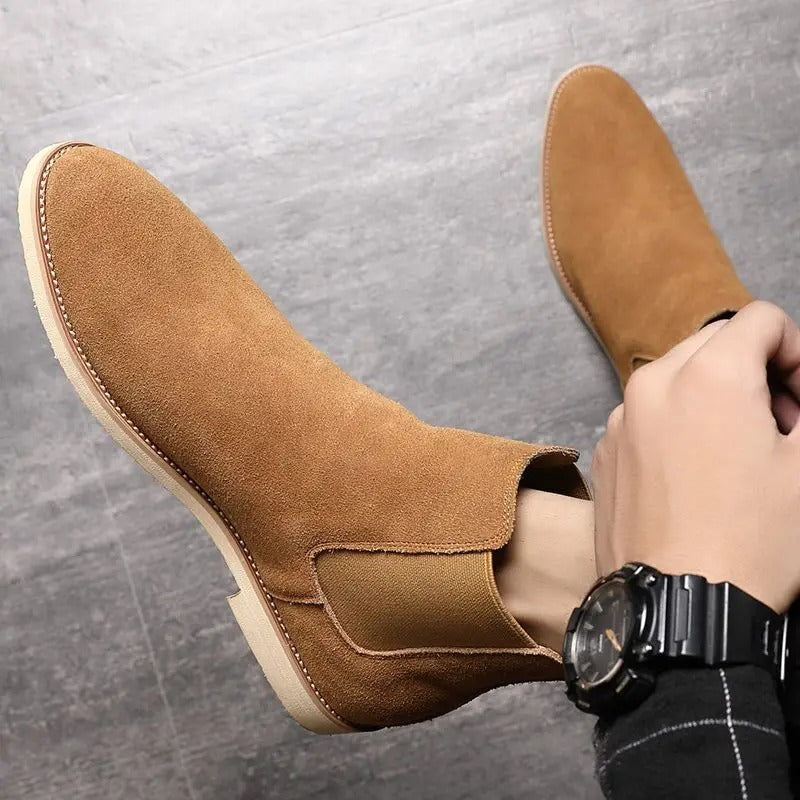 Fox- Chelsea-Stiefel aus Wildleder 2