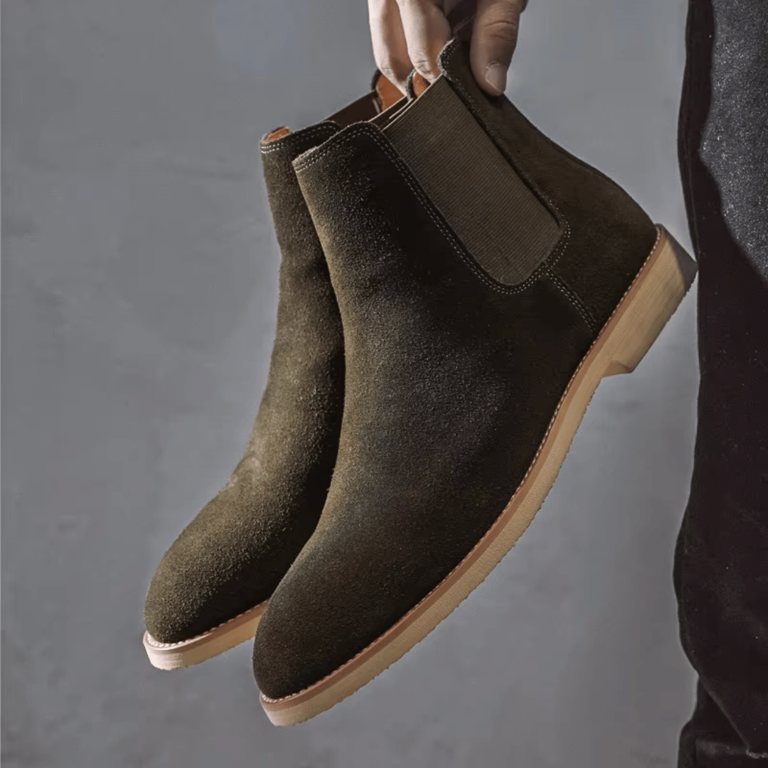 Fox- Chelsea-Stiefel aus Wildleder 3