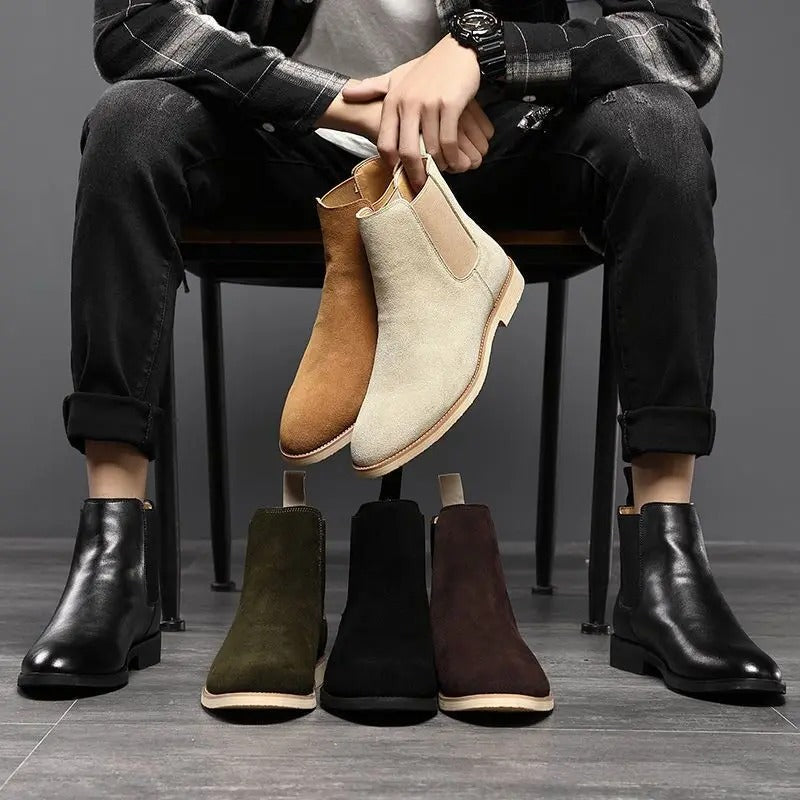 Fox- Chelsea-Stiefel aus Wildleder 4