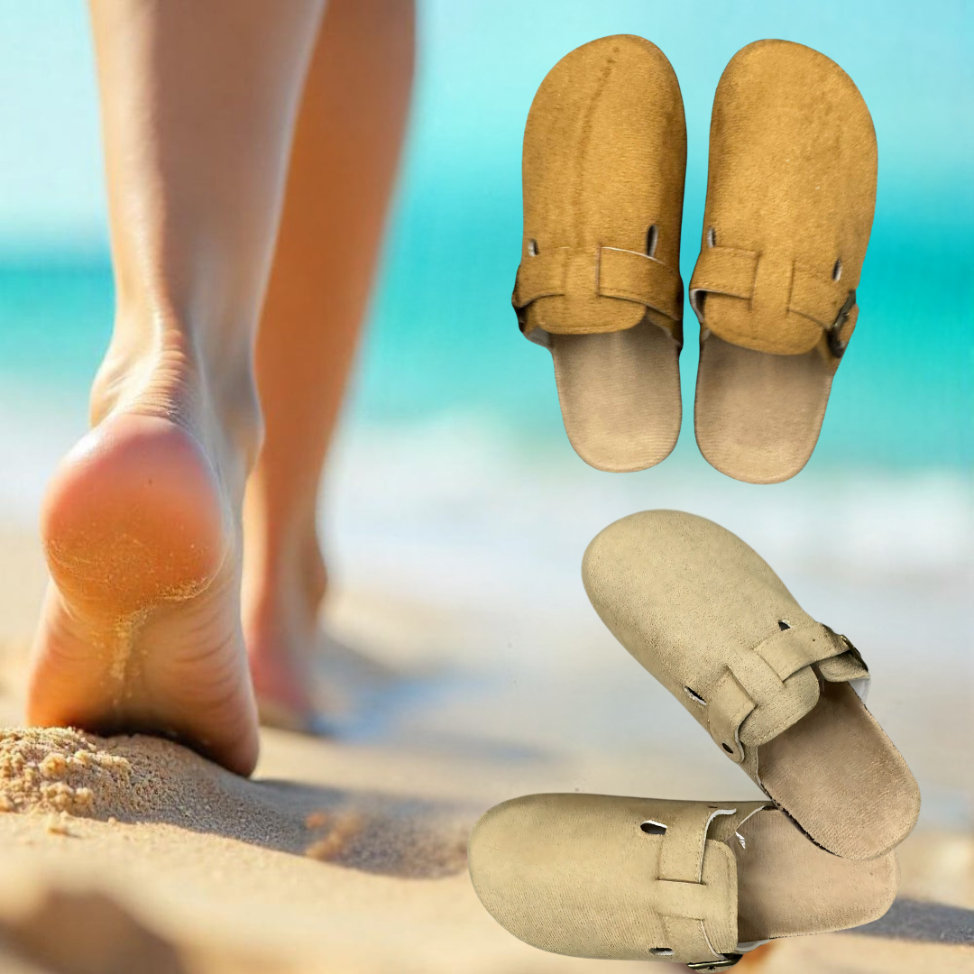 Francesca- Bequem Klassischer Stil Geschlossene Zehen Flache Sandalen