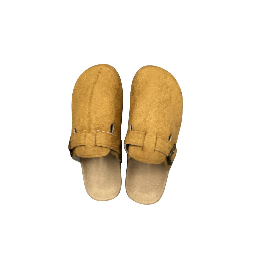 Francesca- Bequem Klassischer Stil Geschlossene Zehen Flache Sandalen Braun