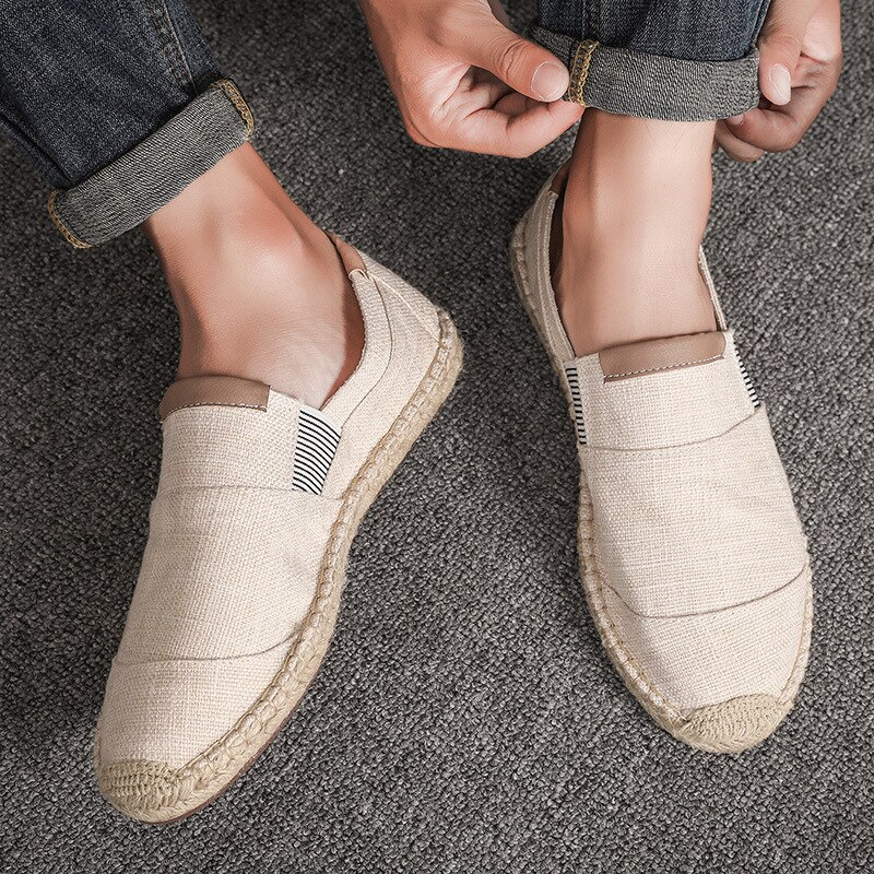 Friedrich – Atmungsaktive Leinen Herrenschuhe Für Heiße Tage 1