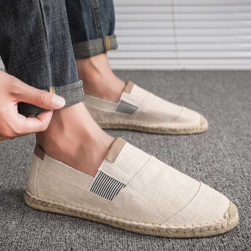Friedrich – Atmungsaktive Leinen Herrenschuhe Für Heiße Tage 2