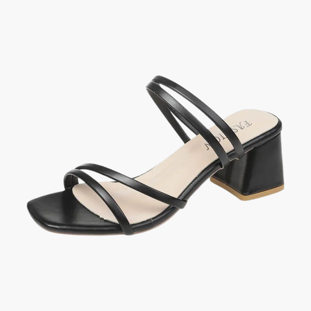 Gernhild - Elegante orthopädische Sandalen für Damen Schwarz