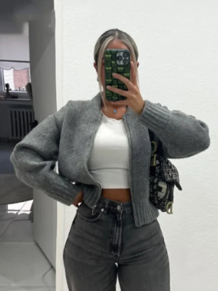 Melanie – Modischer Pullover Mit Rundhalsausschnitt