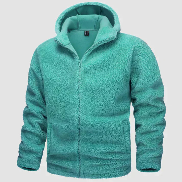 Gideon – Warme Herrenjacke mit Kapuze Winter