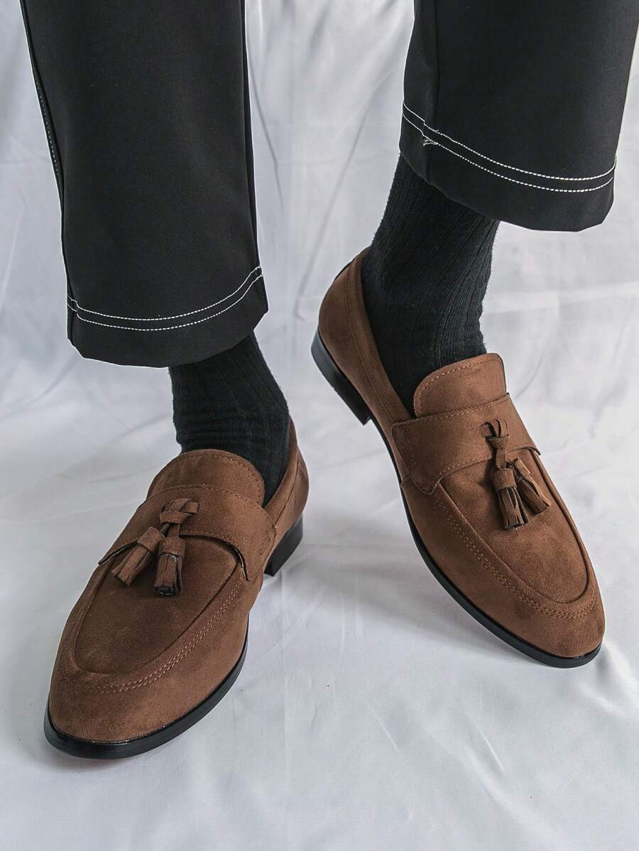 Gregor – Fransen Loafer Herren Mokassin Retro Vintage Stil 3