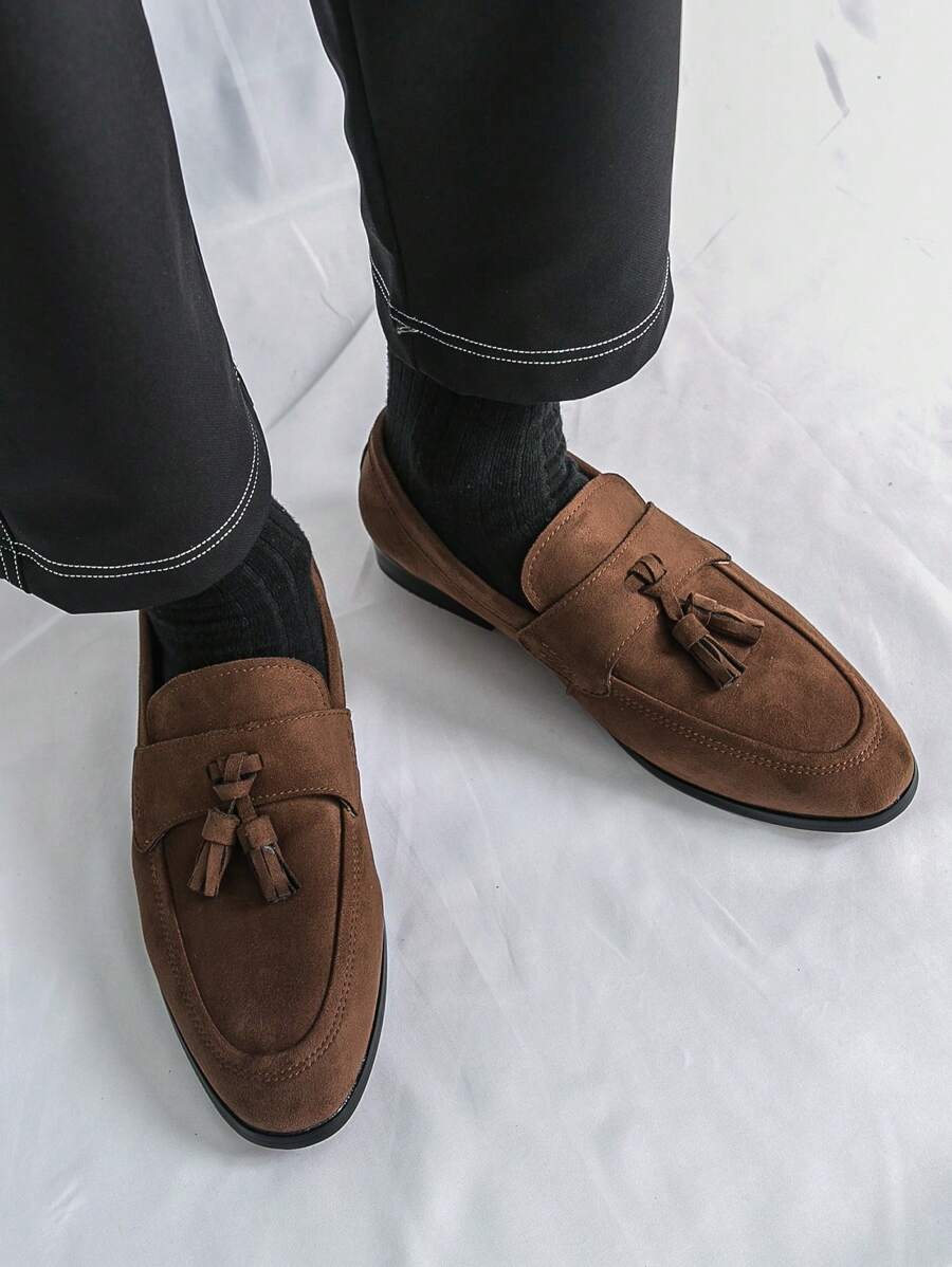 Gregor – Fransen Loafer Herren Mokassin Retro Vintage Stil 4