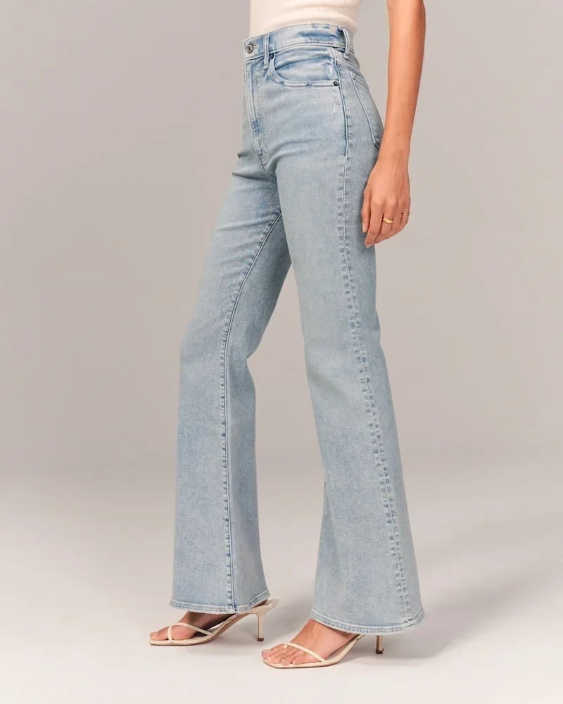 Gudrun - Stilvolle Jeans mit hoher Taille Hellblau 3