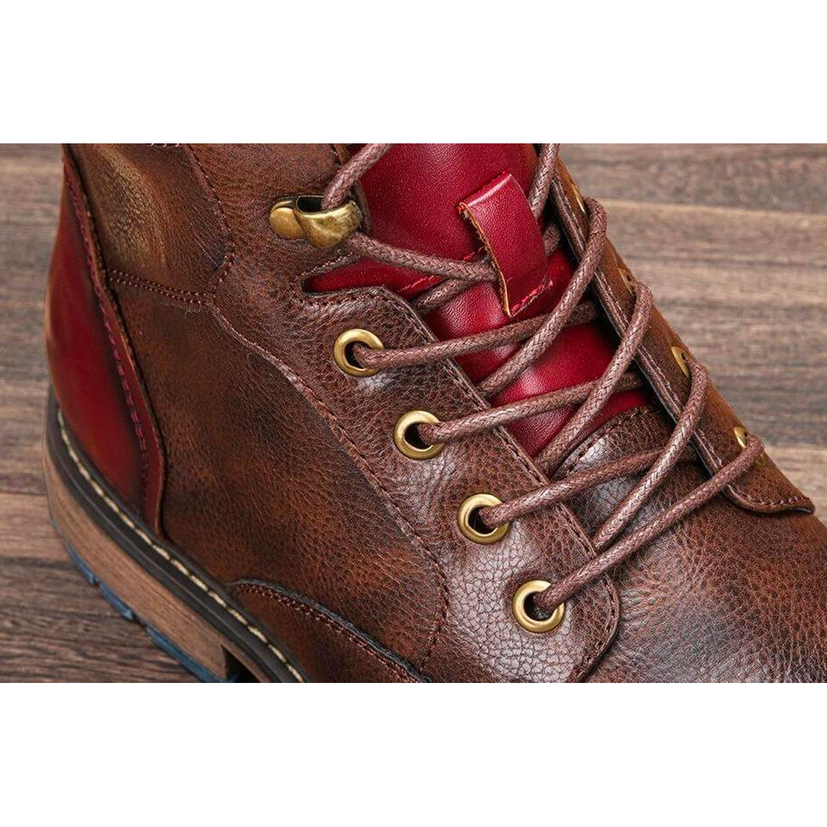 Connor - Handgefertigte Premium-Leder-Oxford-Stiefel
