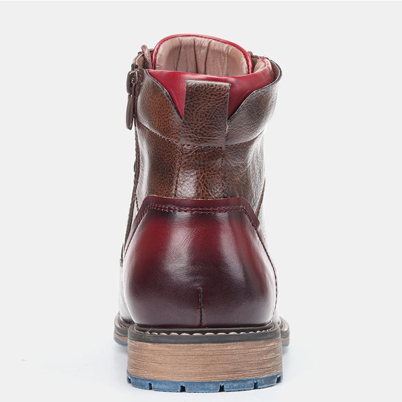 Connor - Handgefertigte Premium-Leder-Oxford-Stiefel