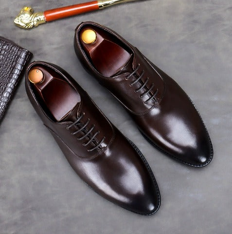 Hermann - Formelle Schuhe aus echtem Leder Schwarz 2