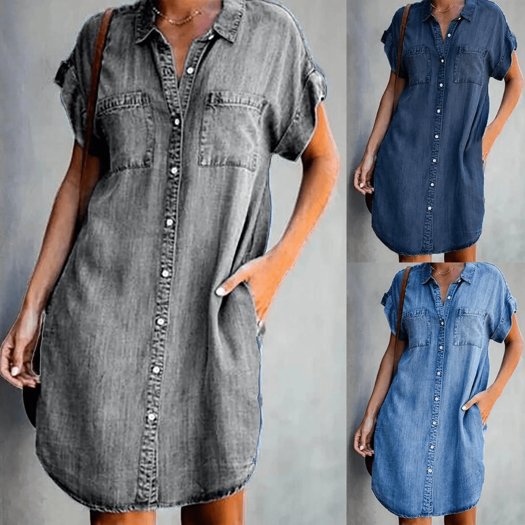 Humilia-Jeanshemdkleid