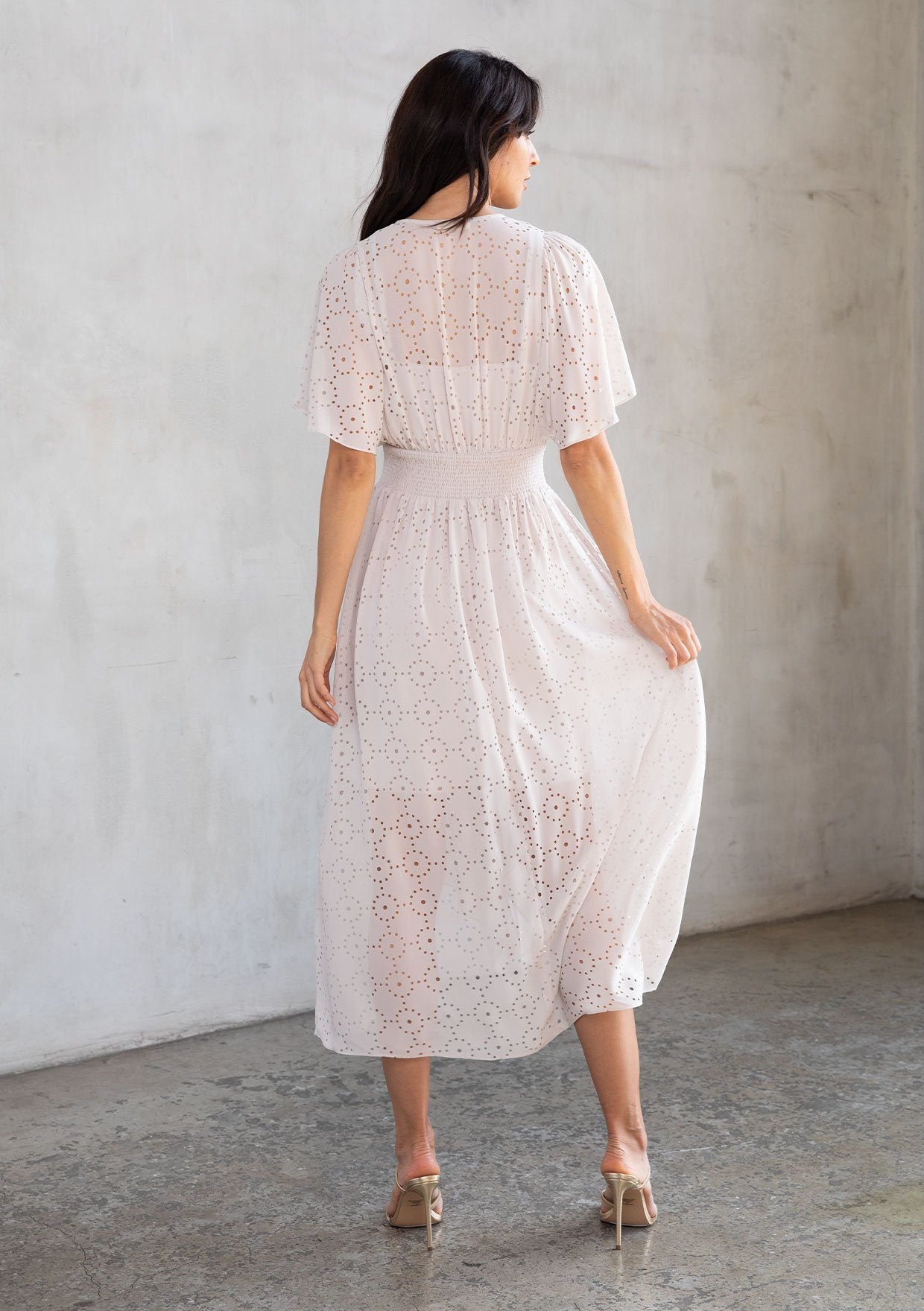 Quana - It’s All Love Chiffon Maxi Kleid
