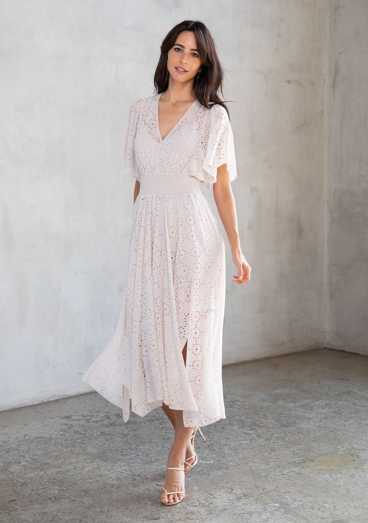 Quana - It’s All Love Chiffon Maxi Kleid