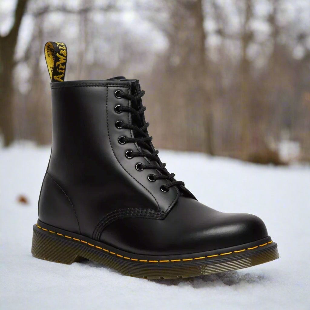 Tobias - Schnürstiefel Elegant Leder Warm Rutschfest